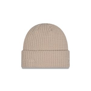 Waffle Knit Stone Cuff Knit