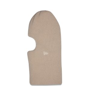 Waffle Knit Stone Balaclava