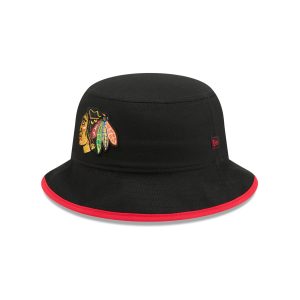 Kids Black Bucket Hat