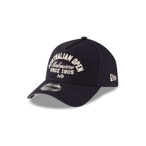 Navy Script 9FORTY A-Frame Snapback