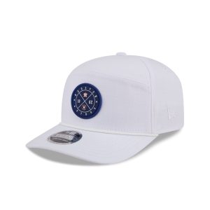 Circle Logo White Split Panel 9SEVENTY Stretch-Snap