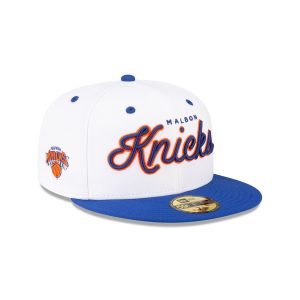 Malbon Golf White 59FIFTY Fitted