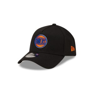 Malbon Golf Black 9FORTY A-Frame Snapback