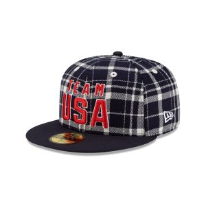 Navy Plaid 59FIFTY Fitted