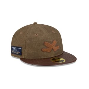 Utility Linen Retro Crown 59FIFTY Fitted