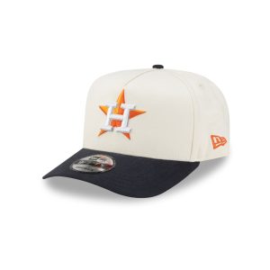 Cotton Brush Chrome Pre-Curve 9FIFTY A-Frame Snapback