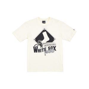Retro Chrome White T-Shirt