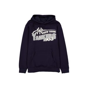 Retro Navy Hoodie