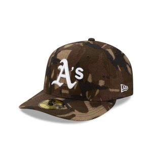 Three Looms Camo Pre-Curve 59FIFTY Fitted