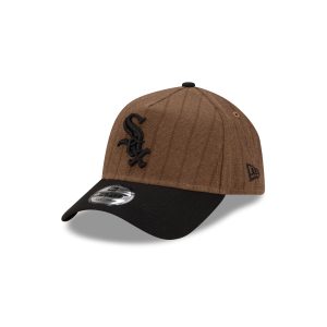 Three Looms Wool Pinstripe 9FORTY A-Frame Snapback