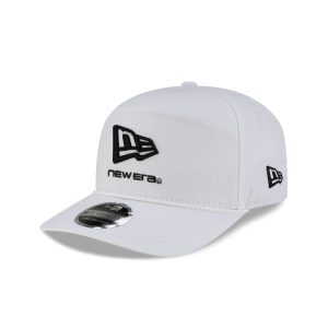 White Split Panel 9SEVENTY Stretch-Snap