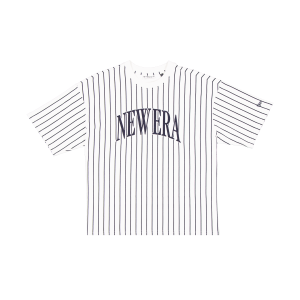College White Pinstripe T-Shirt