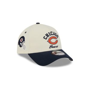 Chrome White Arched 9FORTY A-Frame Snapback