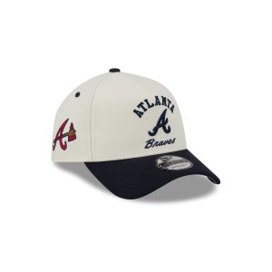 Chrome White Arched 9FORTY A-Frame Snapback