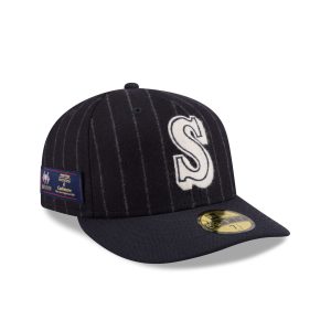 Pinstripe Merino & Cashmere Moon 59FIFTY Fitted