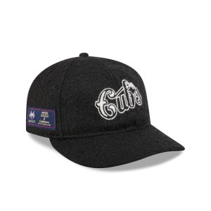 Navy Merino & Cashmere Moon Retro Crown 9FIFTY Adjustable