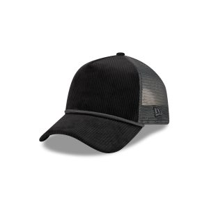 Corduroy Black 9FORTY A-Frame Trucker