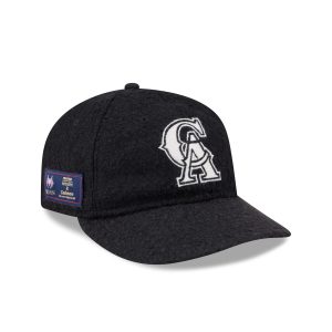 Navy Merino & Cashmere Moon Retro Crown 9FIFTY Adjustable