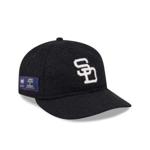 Navy Merino & Cashmere Moon Retro Crown 9FIFTY Adjustable