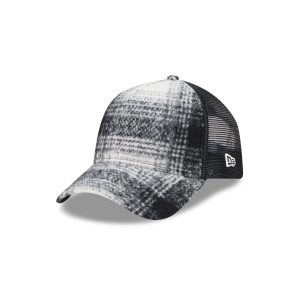 Flannel Plaid 9FORTY A-Frame Trucker