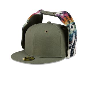 Canvas Olive Dog Ear 59FIFTY Fitted