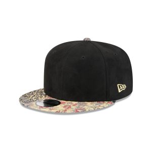 Gold Tier Multi-Pattern Black 9FIFTY Adjustable