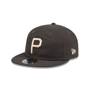 Three Looms Nylon Black Retro Crown 9FIFTY Adjustable