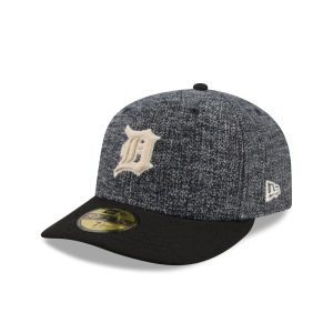 Three Looms Tweedy Cotton Black 59FIFTY Fitted