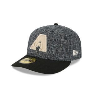Three Looms Tweedy Cotton Black 59FIFTY Fitted