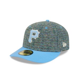Three Looms Tweedy Cotton Radiant Blue 59FIFTY Fitted