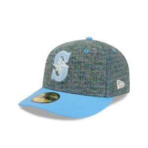 Three Looms Tweedy Cotton Radiant Blue 59FIFTY Fitted