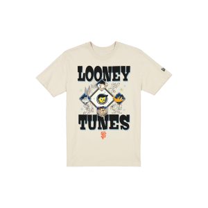 Looney Tunes Diamond Chrome White T-Shirt