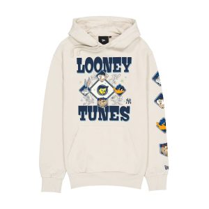 Looney Tunes Diamond Chrome White Hoodie