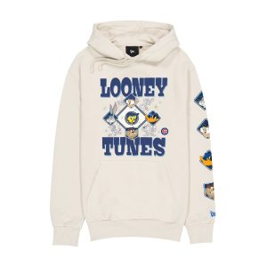 Looney Tunes Diamond Chrome White Hoodie
