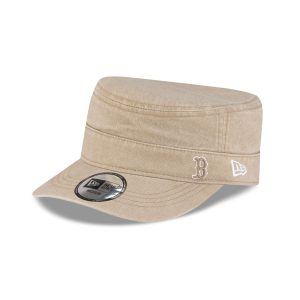 Pigment Dye Khaki Military Cap