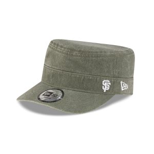 Pigment Dye Olive Military Cap