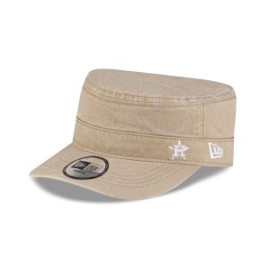 Pigment Dye Khaki Military Cap