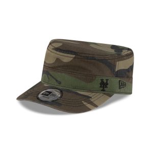Woodland Camo Military Cap