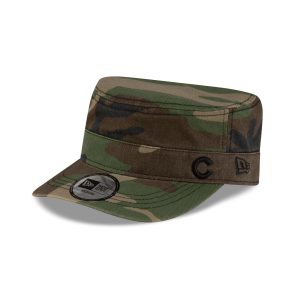 Woodland Camo Military Cap