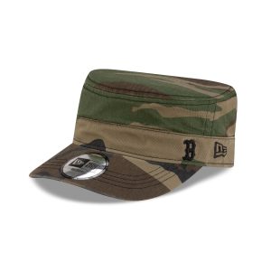 Woodland Camo Military Cap