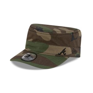 Woodland Camo Military Cap