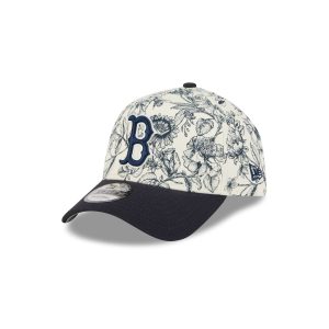 Spring Floral Navy 9FORTY A-Frame Snapback