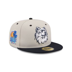 Collegiate Two-Tone Chrome 59FIFTY Fitted