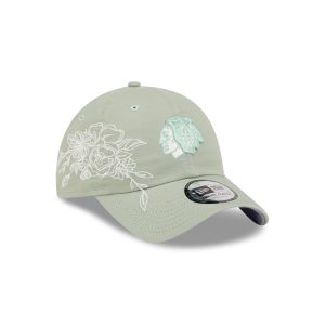 Stitched Flowers Casual Classic Adjustable