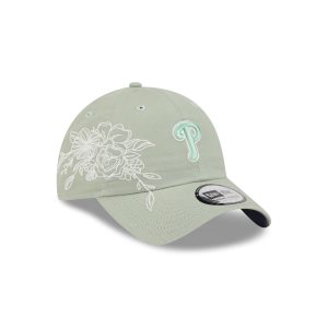Stitched Flowers Casual Classic Adjustable