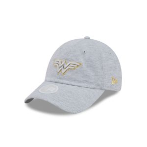 Heather Gray Women's Open Back Ponytail Hat