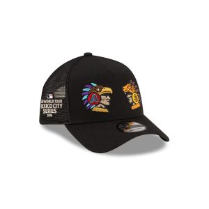 2026 MLB World Tour Mexico City Series Matchup Black 9FORTY A-Frame Snapback