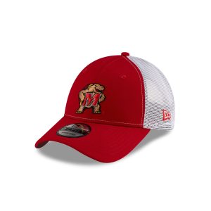 Scarlet White Mesh 9FORTY Trucker