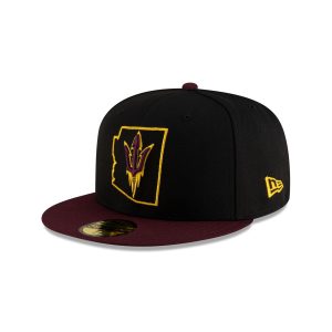 Black Maroon 59FIFTY Fitted