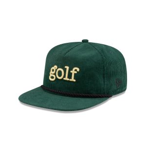 Green Corduroy Golfer